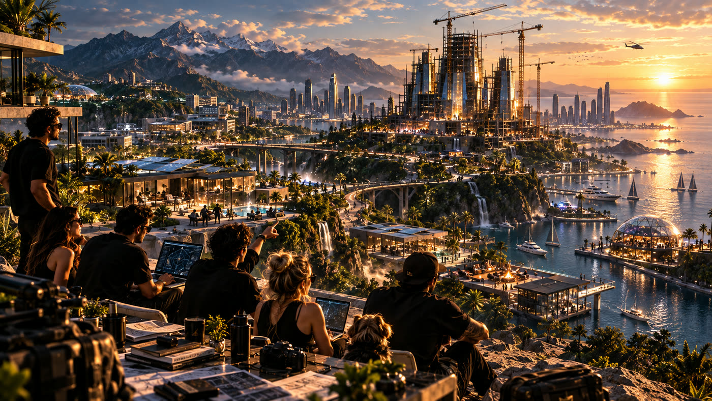 El mundo B-SHP en construcción